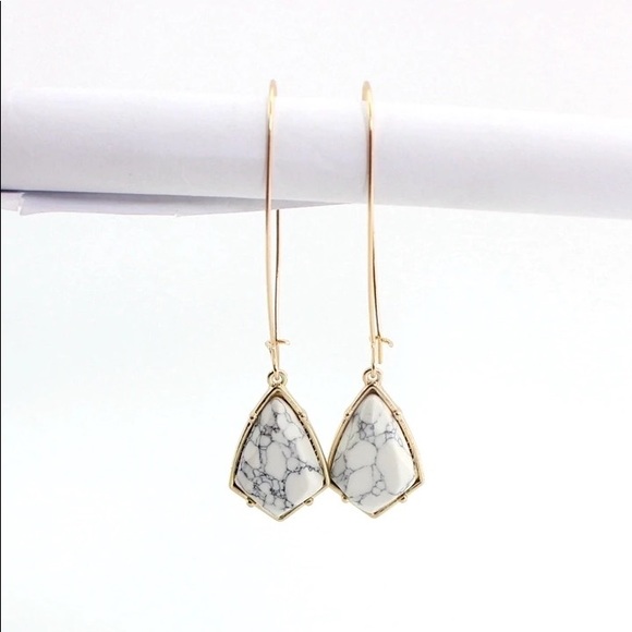 NWT Ivory Dangle Earrings - Picture 6 of 7
